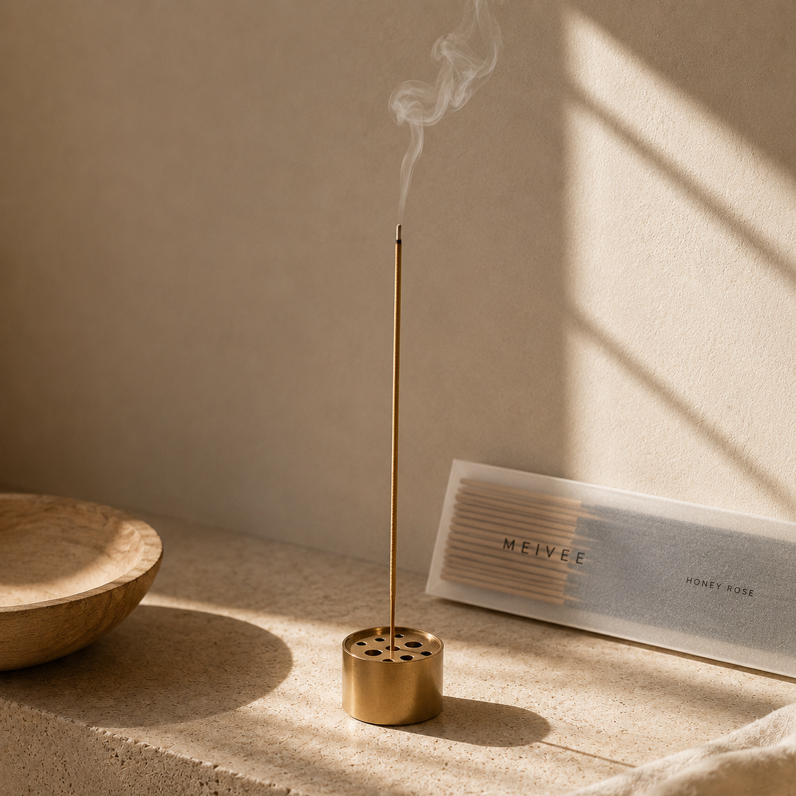Brass Incense holder - Multi