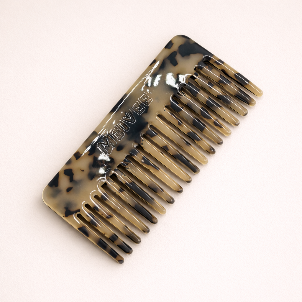 Wide Tooth Leopard Comb