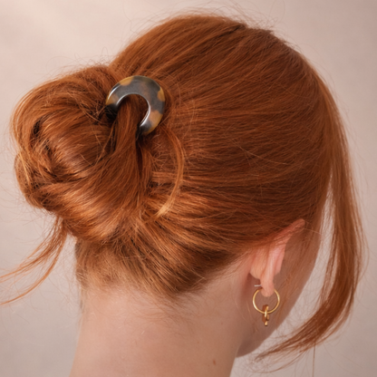Tortoise Shell French Hair Pin